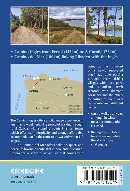 Produktbild: The Camino Ingles and Camino del Mar