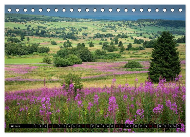 Produktbild: Die Rh&ouml;n (Tischkalender 2026 DIN A5 quer), CALVENDO Monatskalender