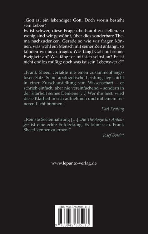 Produktbild: Theologie f&uuml;r Anf&auml;nger