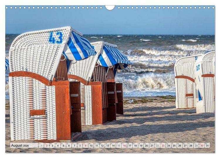 Produktbild: Niendorf Ostsee (Wandkalender 2026 DIN A3 quer), CALVENDO Monatskalender