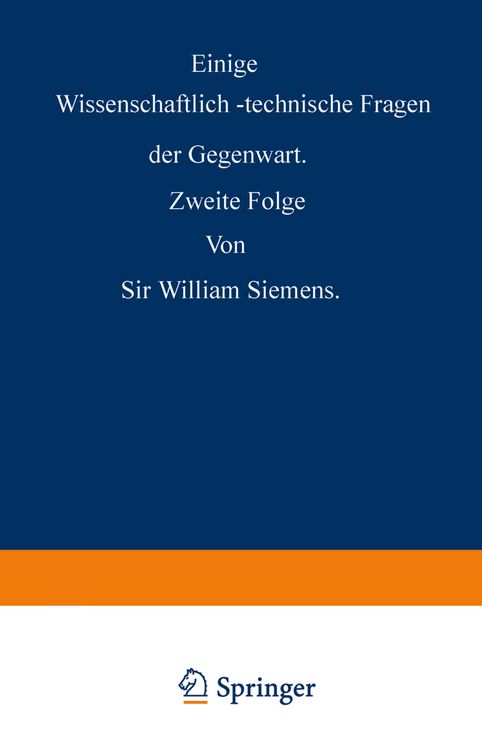 Produktbild: Einige Wissenschaftlich-technische Fragen der Gegenwart