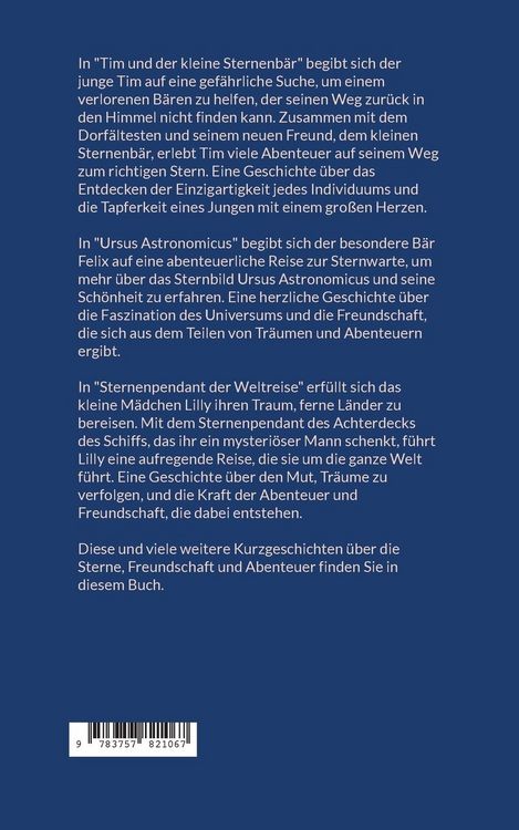 Produktbild: Sternengeschichten f&uuml;r Kinder