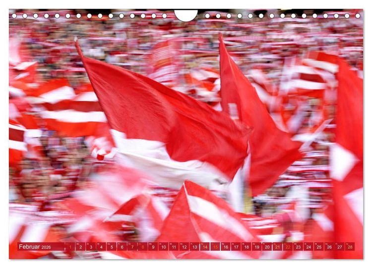 Produktbild: Ich liebe Fu&szlig;ball (Wandkalender 2026 DIN A4 quer), CALVENDO Monatskalender