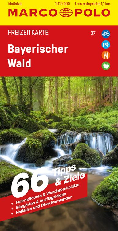 Produktbild: MARCO POLO Freizeitkarte 37 Bayerischer Wald 1:110.000