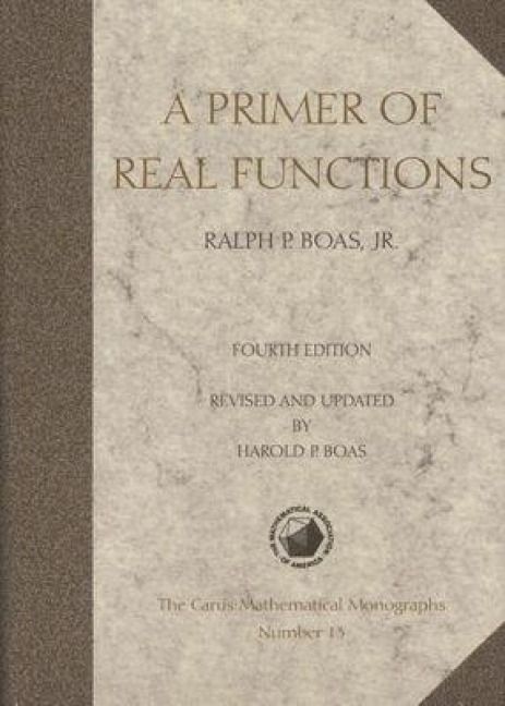 Produktbild: A Primer of Real Functions