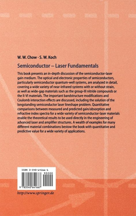Produktbild: Semiconductor-Laser Fundamentals