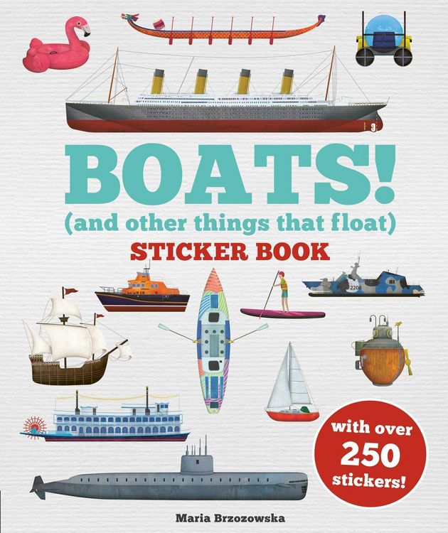 Produktbild: Boats! Sticker Book