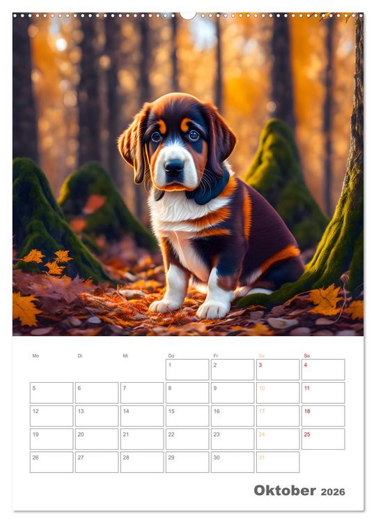Produktbild: Liebenswerte Hunde und Katzen (hochwertiger Premium Wandkalender 2026 DIN A2 hoch), Kunstdruck in Hochglanz