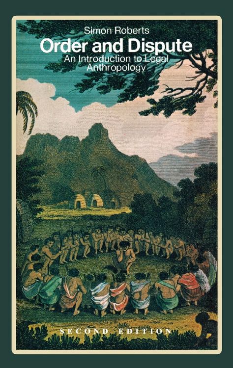 Produktbild: Order and Dispute: An Introduction to Legal Anthropology