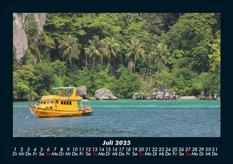 Produktbild: Palmen 2025 Fotokalender DIN A5