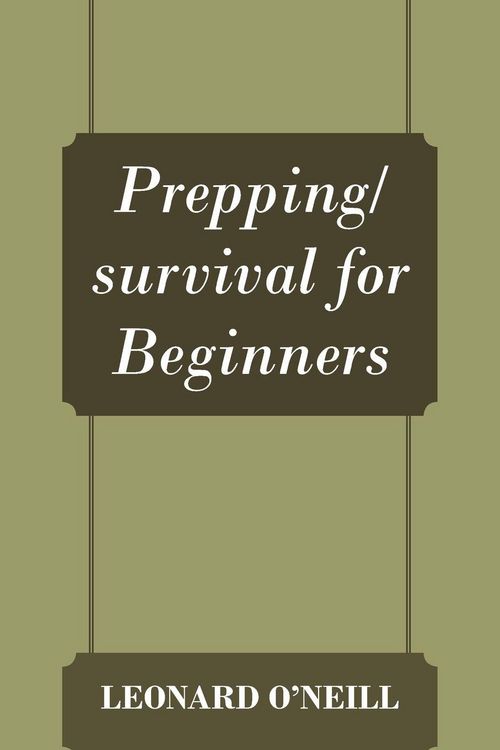 Produktbild: Prepping/survival for Beginners