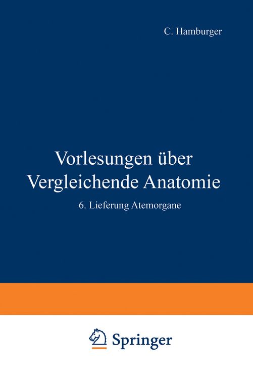Produktbild: Vorlesungen &Uuml;ber Vergleichende Anatomie