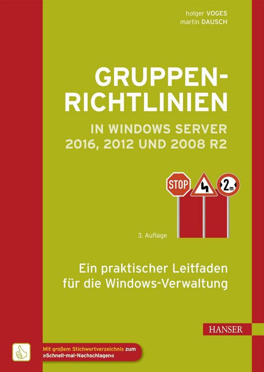 Produktbild: Gruppenrichtlinien in Windows Server 2016, 2012 und 2008 R2