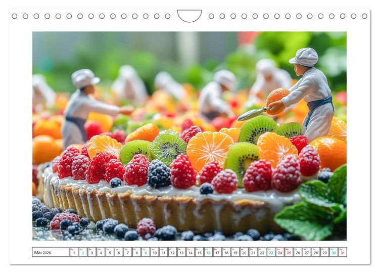 Produktbild: Zauberhafte Miniaturwelt (Wandkalender 2026 DIN A4 quer), CALVENDO Monatskalender