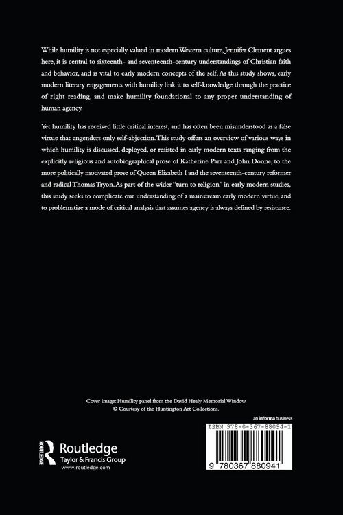 Produktbild: Reading Humility in Early Modern England