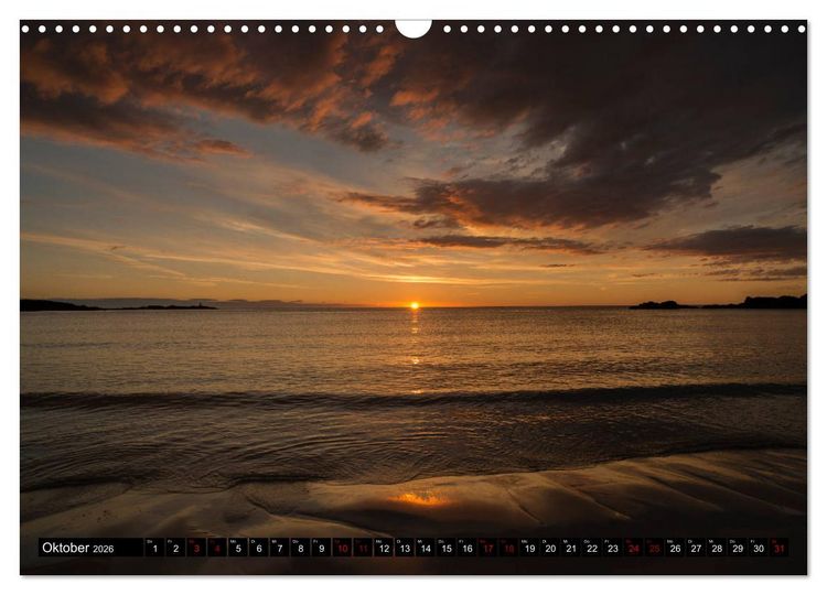 Produktbild: Skandinavische Horizonte (Wandkalender 2026 DIN A3 quer), CALVENDO Monatskalender