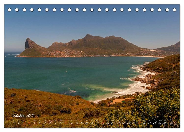 Produktbild: Am Kap von S&uuml;dafrika (Tischkalender 2026 DIN A5 quer), CALVENDO Monatskalender