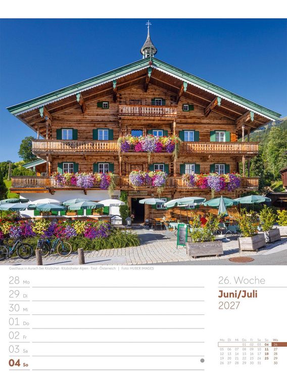 Produktbild: Faszination Alpenwelt Wochenplaner Kalender 2027