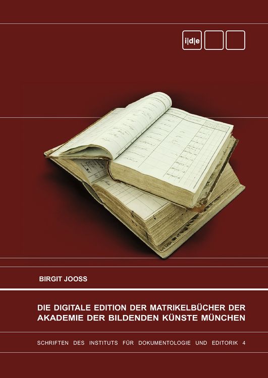 Produktbild: Die Digitale Edition der Matrikelb&uuml;cher der Akademie der Bildenden K&uuml;nste M&uuml;nchen