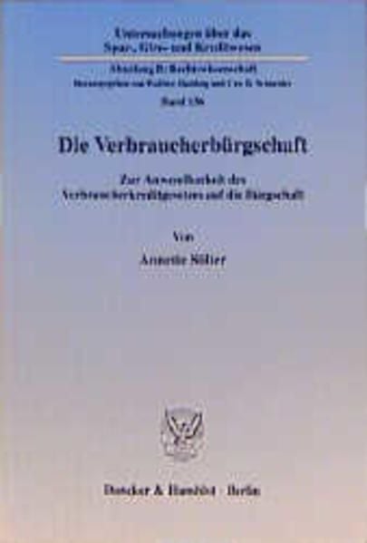 Produktbild: Die Verbraucherb&uuml;rgschaft.