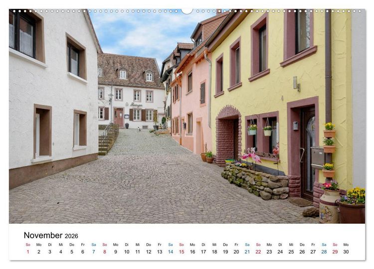 Produktbild: Ottweiler - Barockperle im Saarland (hochwertiger Premium Wandkalender 2026 DIN A2 quer), Kunstdruck in Hochglanz