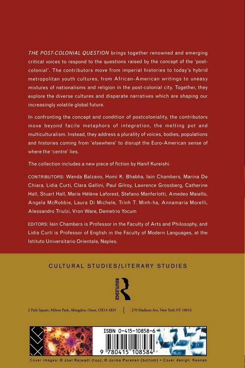 Produktbild: The Postcolonial Question