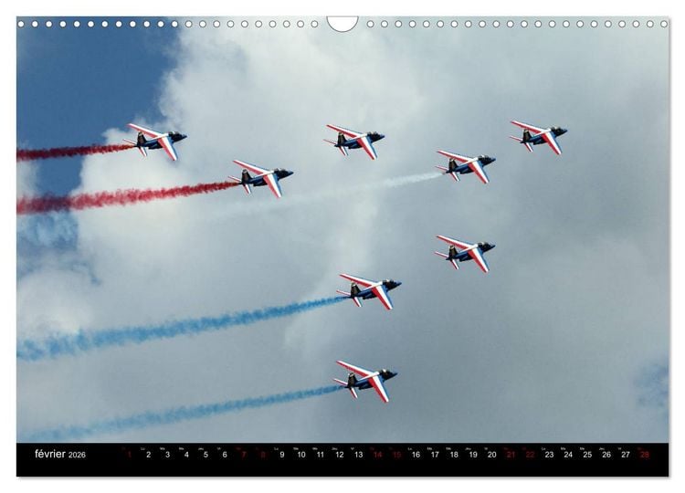 Produktbild: Arabesques dans le ciel de France (Calendrier mural 2026 DIN A3 vertical), CALVENDO calendrier mensuel
