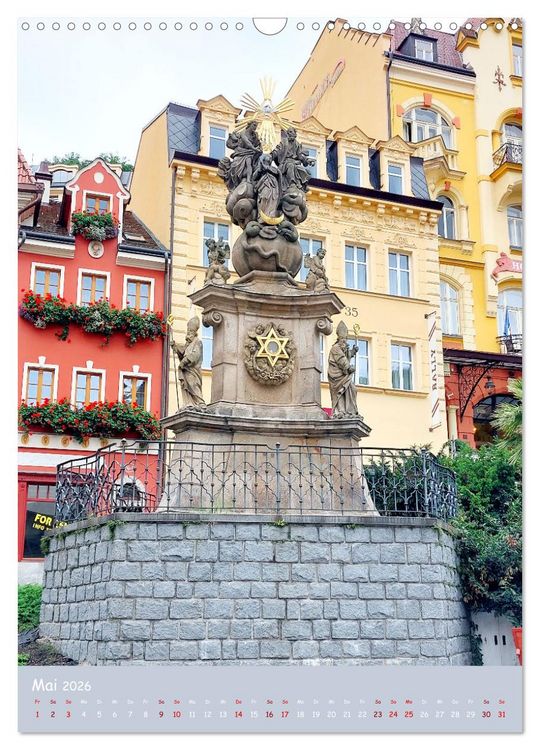 Produktbild: Karlsbad - pr&auml;chtig und elegant (Wandkalender 2026 DIN A3 hoch), CALVENDO Monatskalender