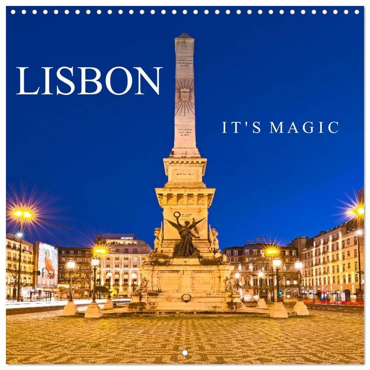 Produktbild: LISBON - IT'S MAGIC (Wall Calendar 2026 12 &times; 12 Inch) CALVENDO 12 Month Wall Calendar