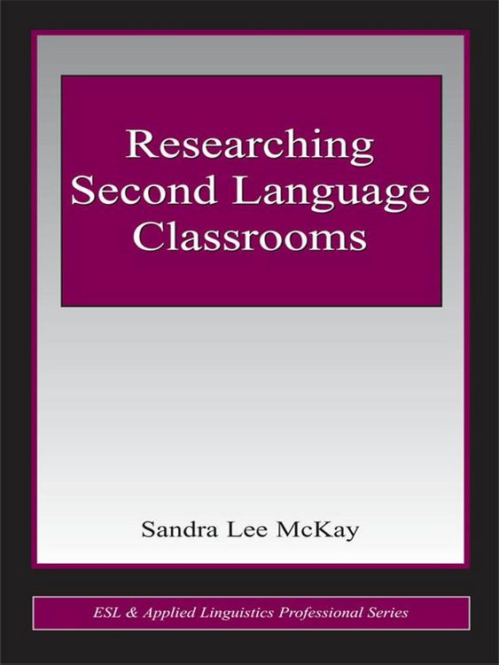 Produktbild: Researching Second Language Classrooms