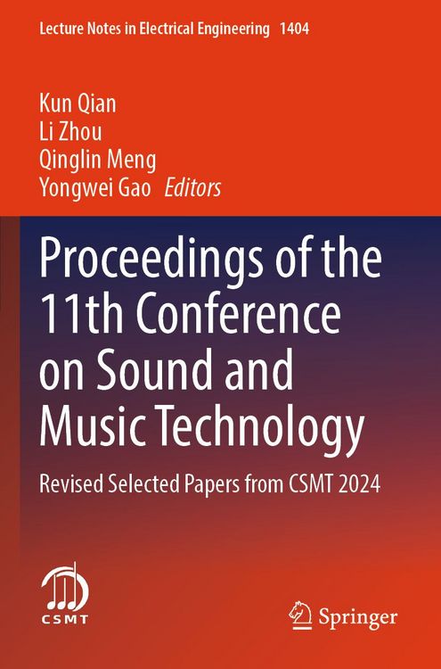 Produktbild: Proceedings of the 11th Conference on Sound and Music Technology