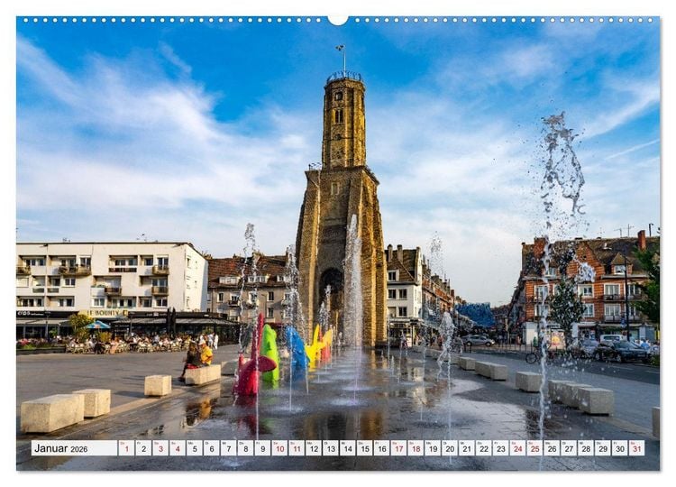 Produktbild: Frankreich - Calais und die Opalk&uuml;ste (Wandkalender 2026 DIN A2 quer), CALVENDO Monatskalender