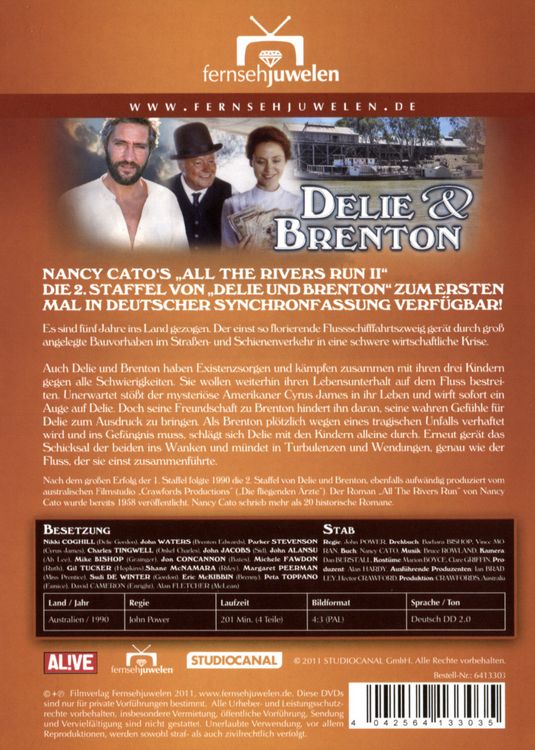 Produktbild: Delie & Brenton - Die komplette Staffel 2 [2 DVDs]