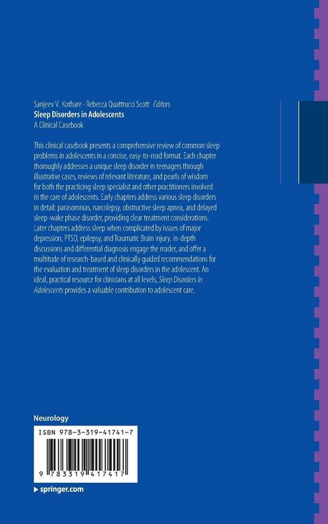 Produktbild: Sleep Disorders in Adolescents
