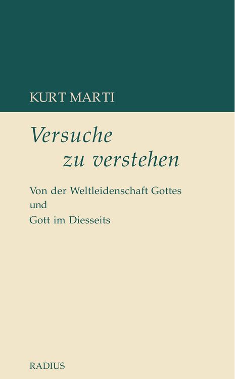Produktbild: Versuche zu verstehen