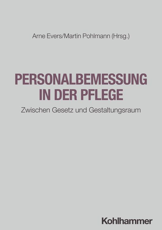 Produktbild: Personalbemessung in der Pflege