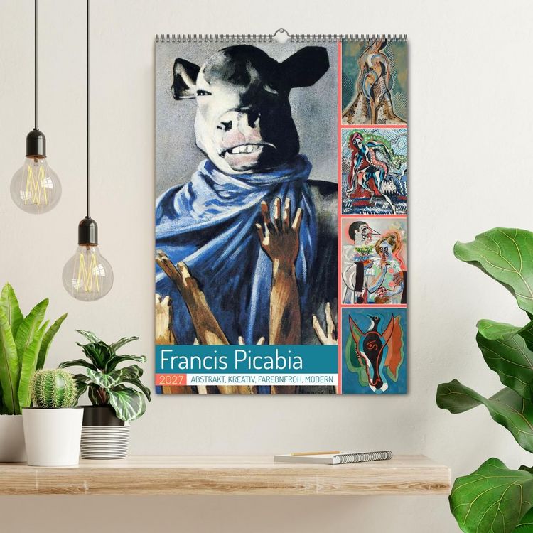 Produktbild: Francis Picabia (Wandkalender 2027 DIN A2 hoch), CALVENDO Monatskalender