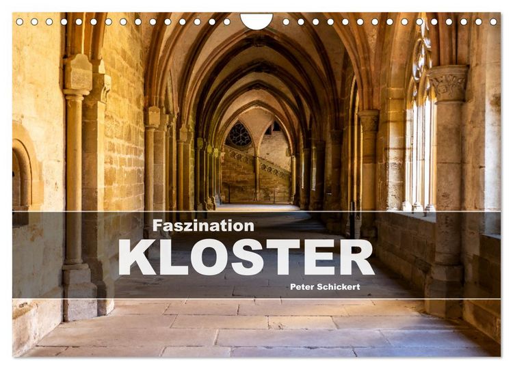 Produktbild: Faszination Kloster (Wandkalender 2026 DIN A4 quer), CALVENDO Monatskalender