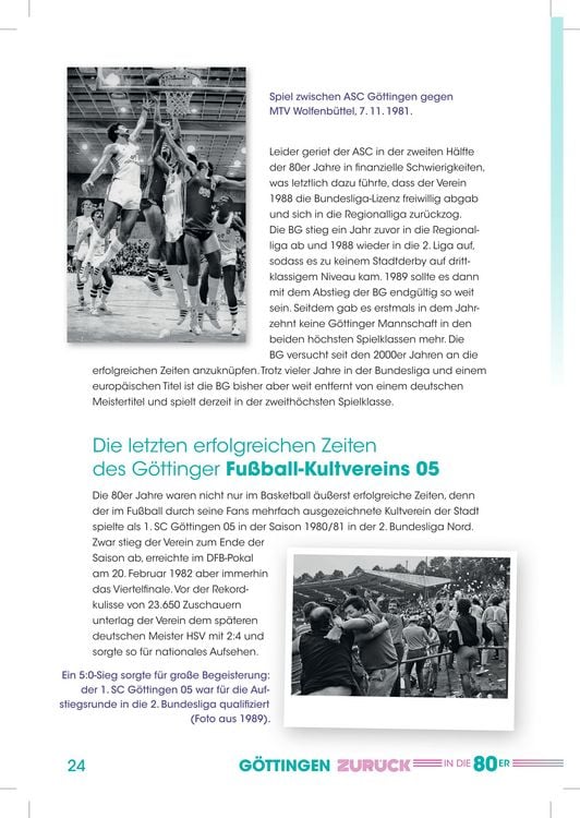 Produktbild: G&ouml;ttingen - Zur&uuml;ck in die 80er