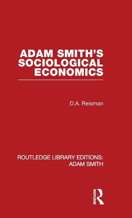 Produktbild: Adam Smith's Sociological Economics