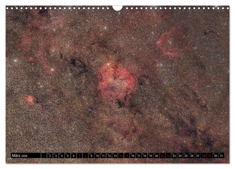 Produktbild: Deepsky Wide (Wandkalender 2026 DIN A3 quer), CALVENDO Monatskalender