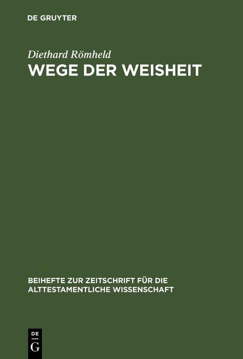 Produktbild: Wege der Weisheit