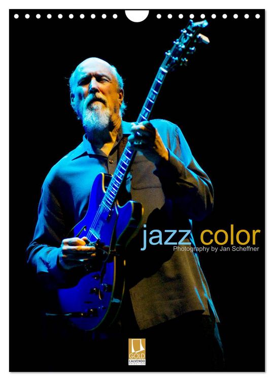 Produktbild: jazz color (Wandkalender 2026 DIN A4 hoch), CALVENDO Monatskalender