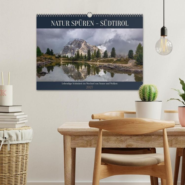 Produktbild: NATUR SP&Uuml;REN - S&Uuml;DTIROL (Wandkalender 2027 DIN A3 quer), CALVENDO Monatskalender