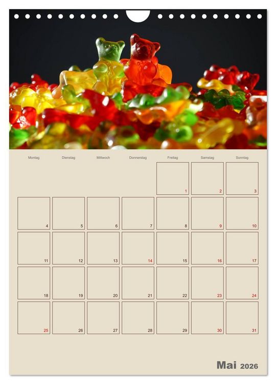 Produktbild: Ein total s&uuml;&szlig;er Planer (Wandkalender 2026 DIN A4 hoch), CALVENDO Monatskalender