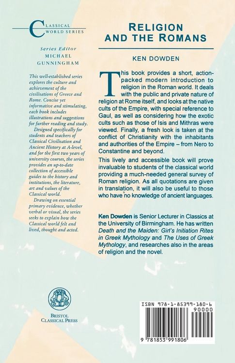 Produktbild: Religion and the Romans