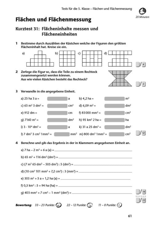Produktbild: Fit in Test und Klassenarbeit &ndash; Mathematik 5./6. Klasse Gymnasium