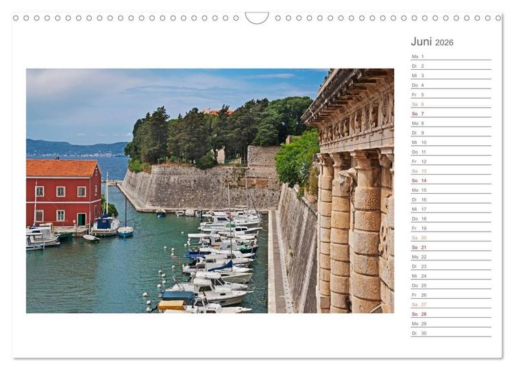 Produktbild: Kroatien, Terminplaner (Wandkalender 2026 DIN A3 quer), CALVENDO Monatskalender