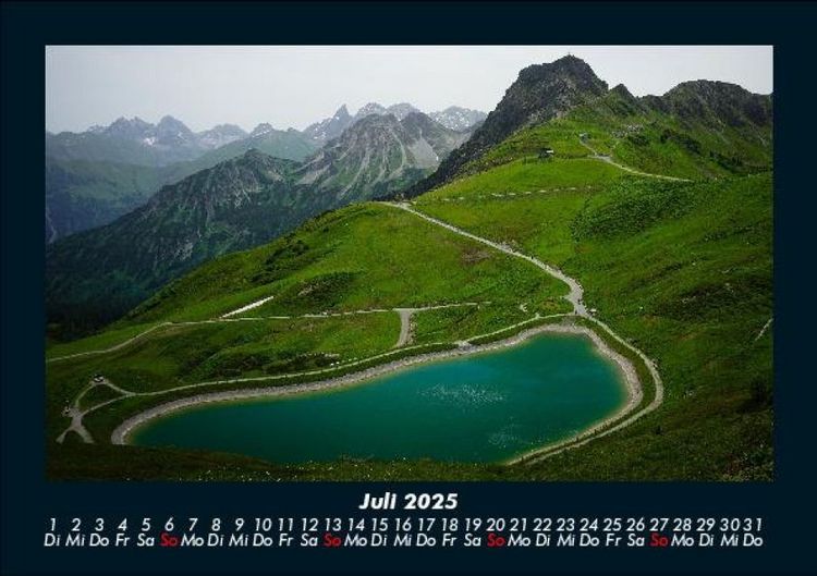 Produktbild: Wanderlust 2025 Fotokalender DIN A5