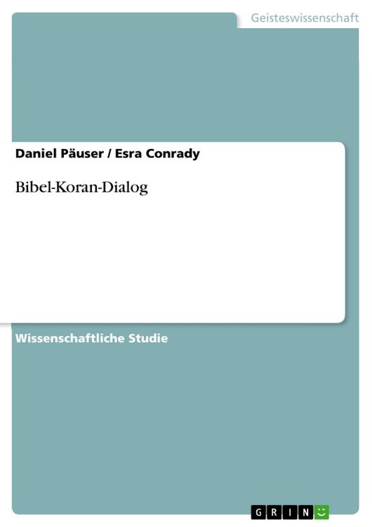 Produktbild: Bibel-Koran-Dialog